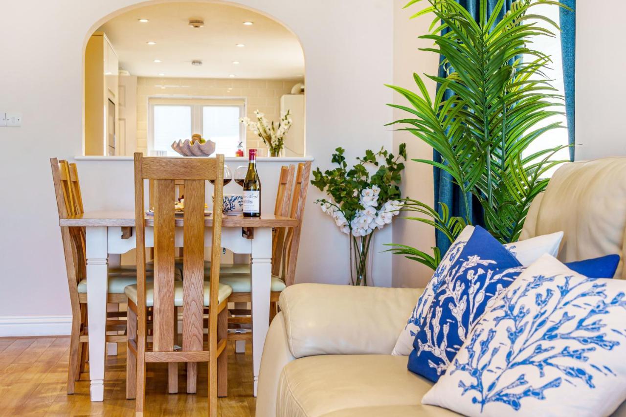 Carbis Bay - Luxury 3 Bed Penthouse Apartment With Sea Views Parking Sauna Balcony Esterno foto
