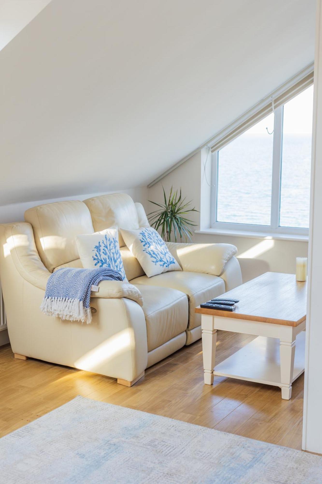 Carbis Bay - Luxury 3 Bed Penthouse Apartment With Sea Views Parking Sauna Balcony Esterno foto